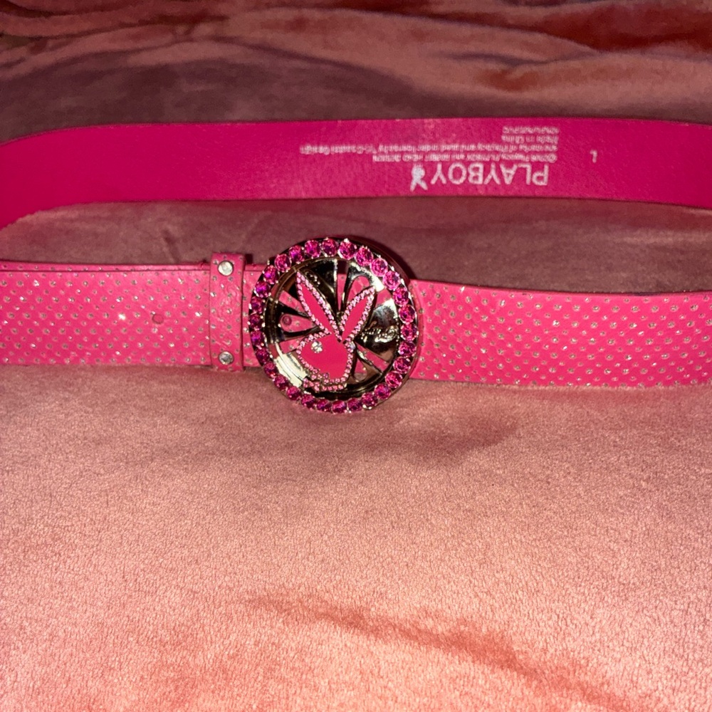 Vintage playboy spinner belt